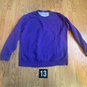 Men’s Champion Purple Sweater XL